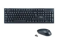 Equip Wireless Tastatur+ Maus Layout portugiesisch schwarz - Tastatur