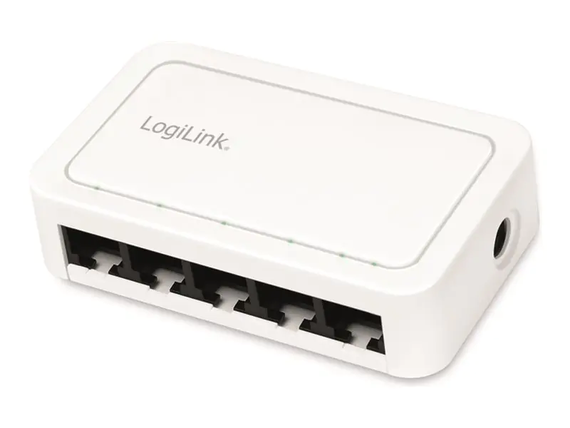 LogiLink Switch - 5 x 10/100/1000 - Desktop