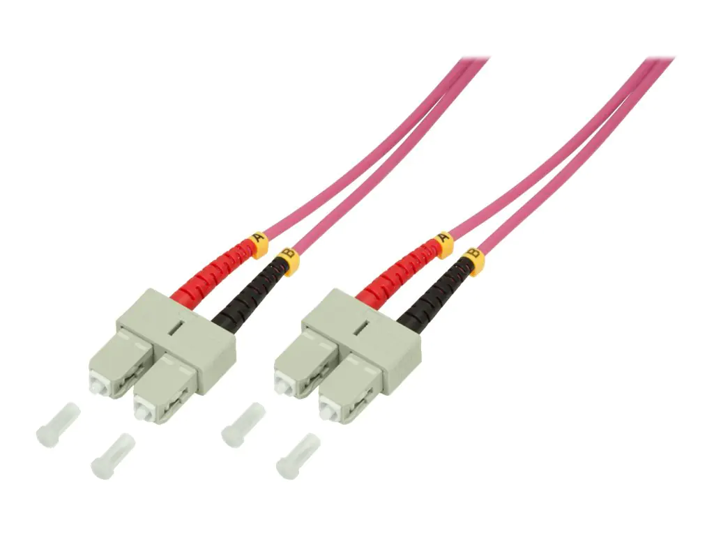 LogiLink Patch-Kabel - SC multi-mode (M) zu SC multi-mode (M)