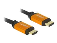 Delock High Speed - HDMI-Kabel - HDMI männlich zu HDMI männlich - 3 m - Dreifachisolierung -