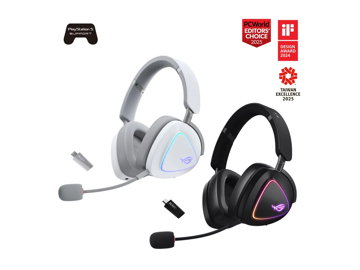 ASUS Headset ROG Delta II WHT - Headset - 20 KHz