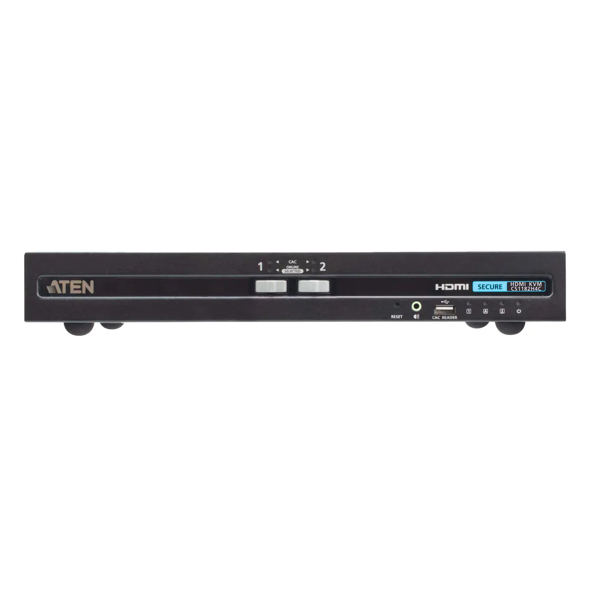 ATEN USB - 4K HDMI Secure KVM Switch with C - KVM -Umschalter - 2-Port