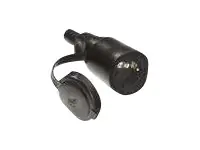 Bachmann - Netzanschluss - 2-polig (W) - 250 V - 16 A - Schwarz