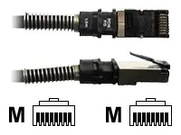 PatchSee DirectPatch - Patch-Kabel - RJ-45 (M) zu RJ-45 (M) - 12.2 m - FTP - CAT 6a - halogenfrei