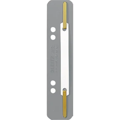 Leitz Heftstreifen 3,5 x 15,8 cm (B x H) Polypropylen grau 25 St./Pack.