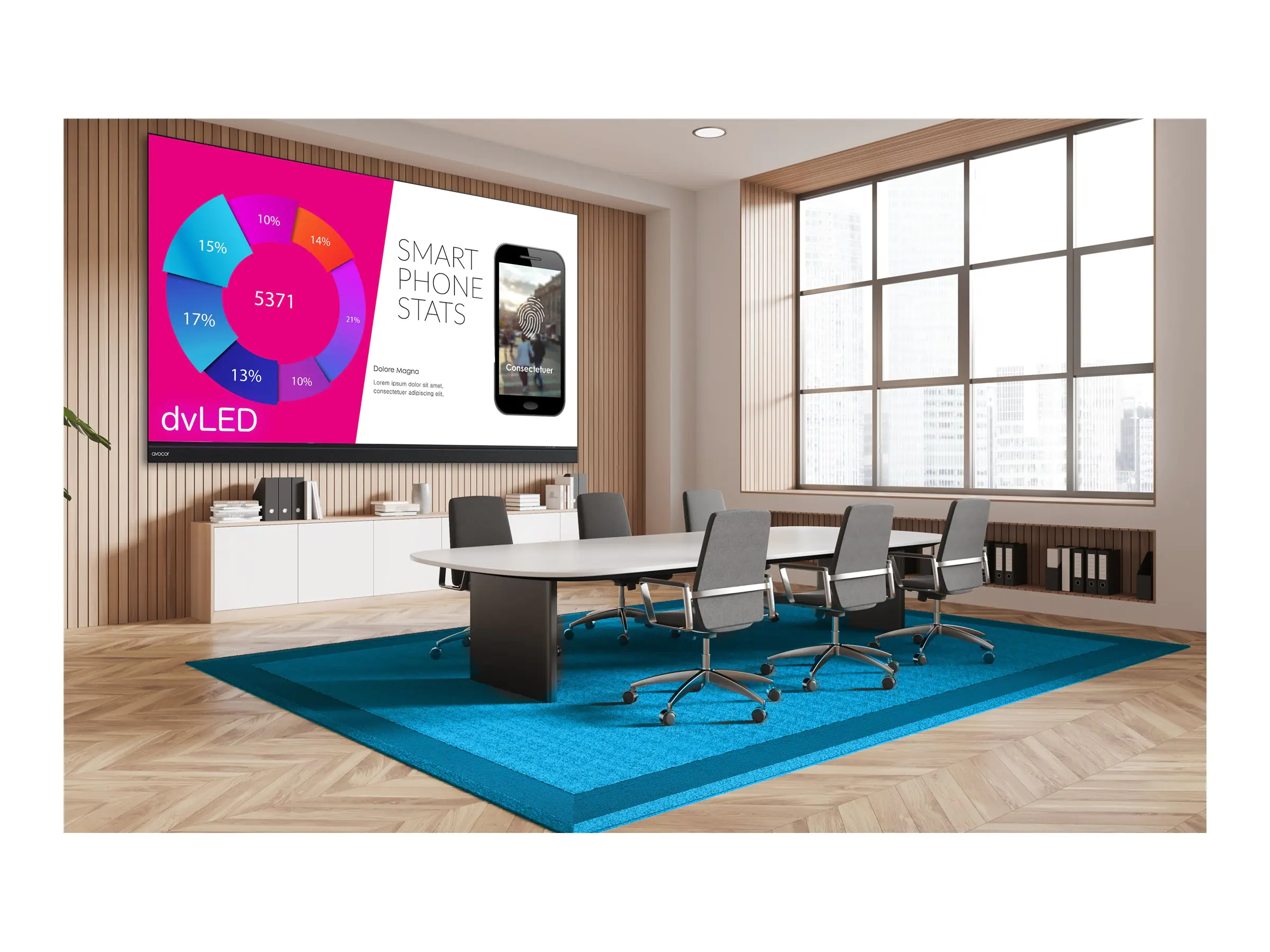 Avocor AVX-1320 - X Series LED-Videowand - Direct View LED