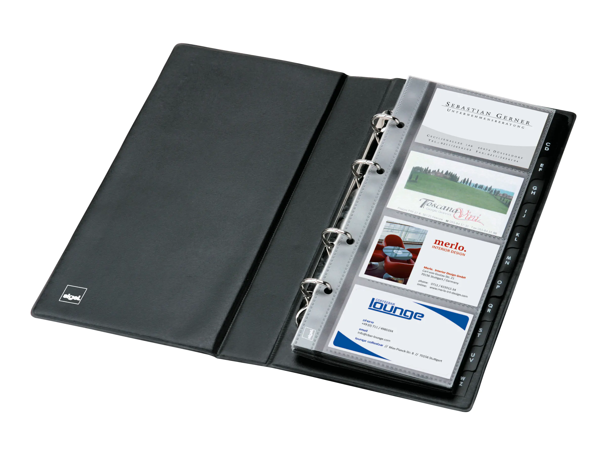 Sigel Ringbuch - 25 Fächer - vorgedruckt: A-Z VZ300