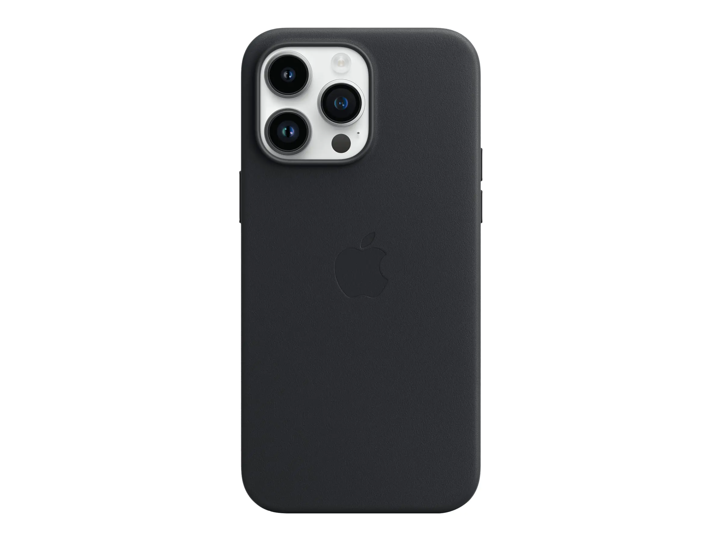 Apple - Hintere Abdeckung für Mobiltelefon - mit MagSafe - Leder - Midnight - für iPhone 14 Pro Max