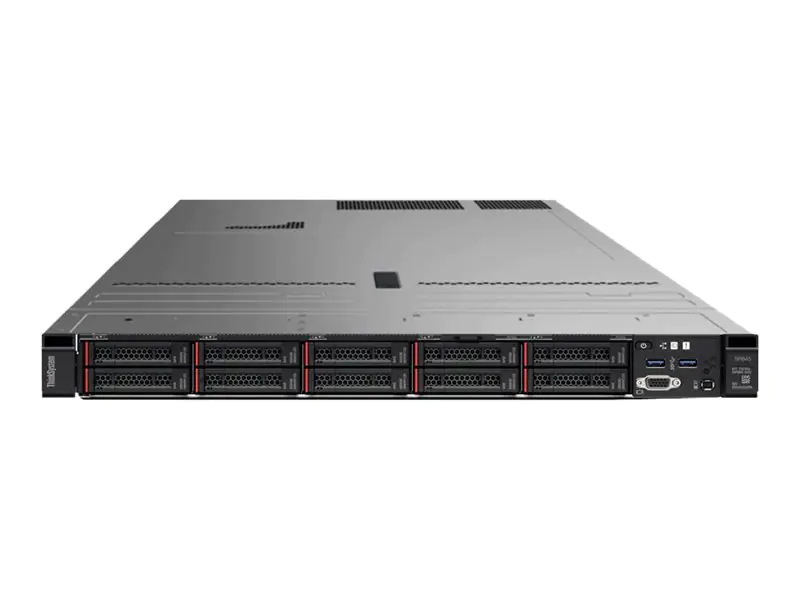Lenovo ThinkSystem SR645 7D2X - Server - Rack -Montage - 1U - zweiweg - 1 x EPYC 7513 / 2.6 GHz