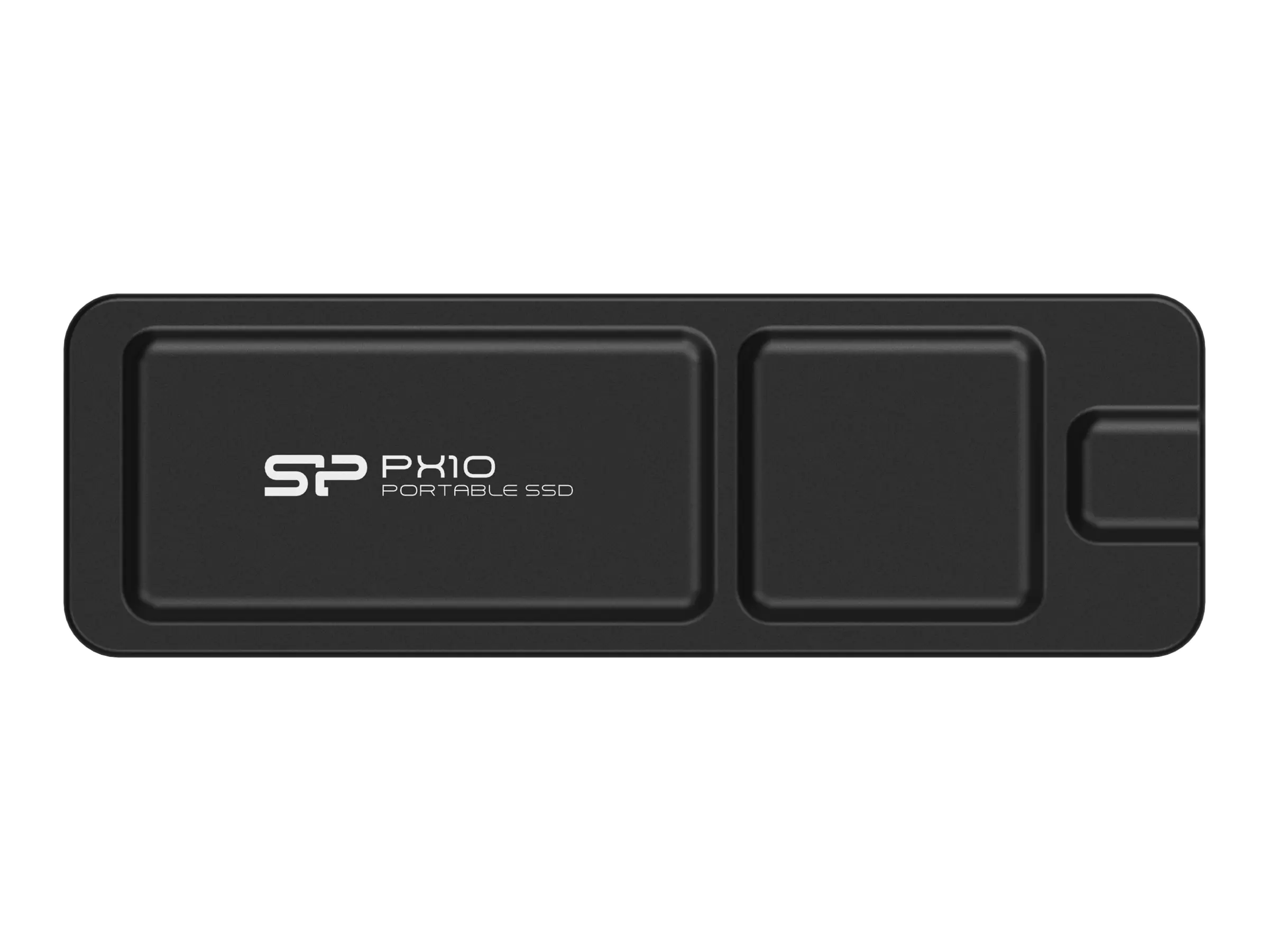 Silicon Power PX10 - SSD - 1 TB - extern (tragbar) - USB 3.2 Gen 2 (USB-C Steckverbinder) - Schwarz