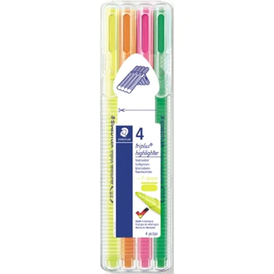 STAED Textmarker triplus 362 4er Etui (ge pi or gn)
