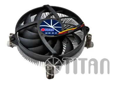Titan DC-155A915Z/R - Prozessor-Luftkühler - (für: LGA1156, LGA1155) - 95 mm
