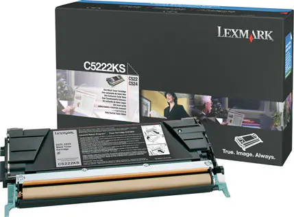 Lexmark Toner C5222KS schwarz 4.000 Seiten 1 Stück
