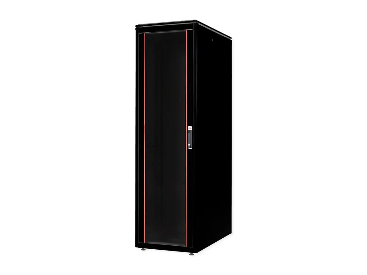 ROLINE Pro - Schrank Netzwerkschrank - mit Glastür, 800 x 800 mm (B x T) 26.21.0235