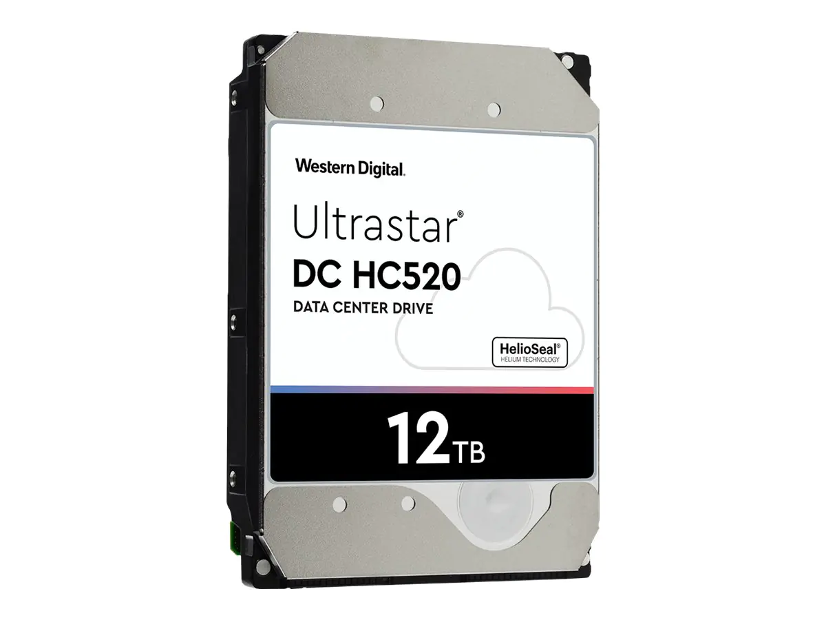 WD Ultrastar DC HC520 HUH721212ALE604 - Festplatte - 12 TB - intern - 3.5" (8.9 cm) 0F30146