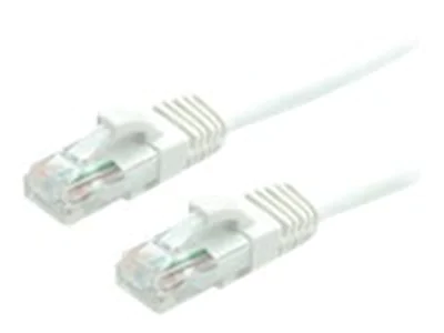VALUE - Patch-Kabel - RJ-45 (M) bis RJ-45 (M) - 1.5 m - UTP - CAT 6a - geformt - weiß, RAL 9003