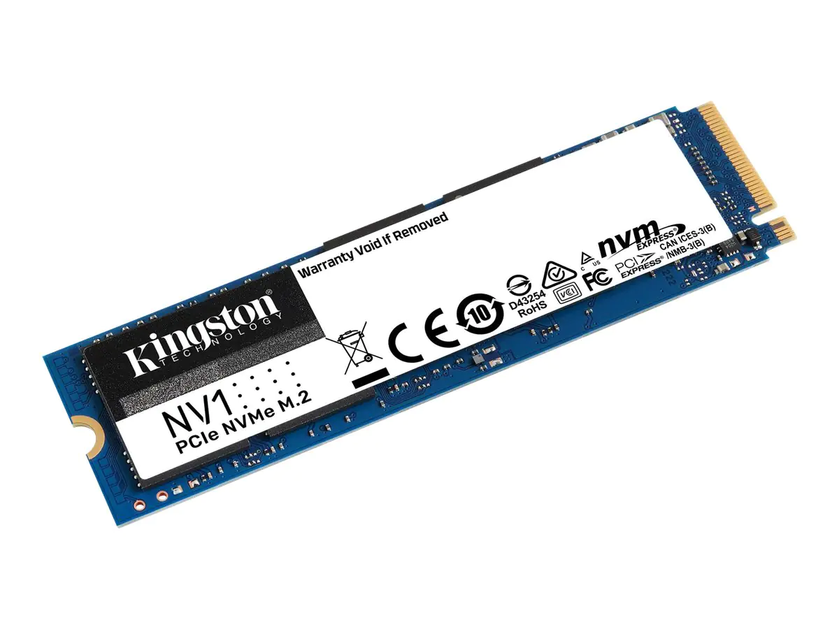 Kingston - SSD - 500 GB - intern - M.2 2280 - PCIe 3.0 x4 (NVMe)