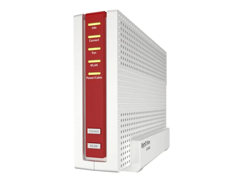AVM FRITZ!Box 6690 Cable - Wireless Router - Kabelmodem 4-Port-Switch - 1GbE, 2.5GbE - Wi-Fi 6 - Dual-Band - VoIP-Telefonadapter (DECT)