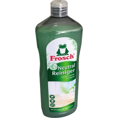 Frosch Allzweckreiniger neutral dermatologisch getestet nicht biologisch abbaubar frei von Mikroplastik 6,8 Flasche Kunststoff, 100 % recycelt 1l