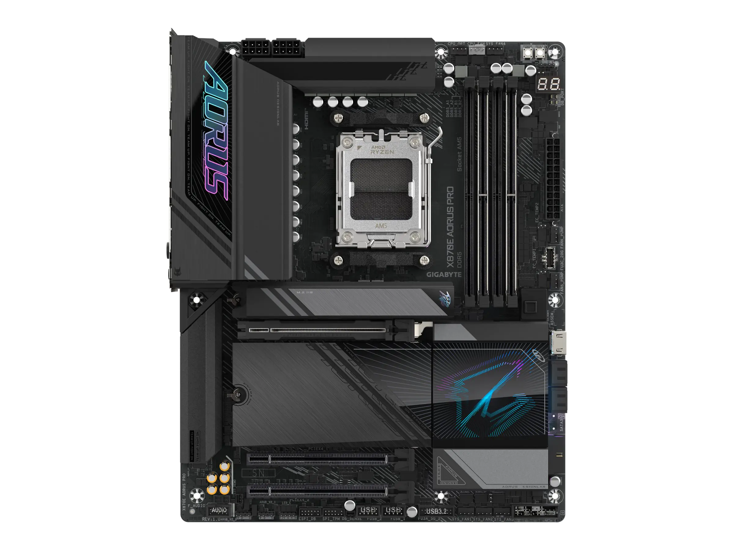 Gigabyte AORUS X870E PRO - Motherboard - ATX - Socket AM5 - AMD X870E Chipsatz - USB-C 3.2 Gen 2x