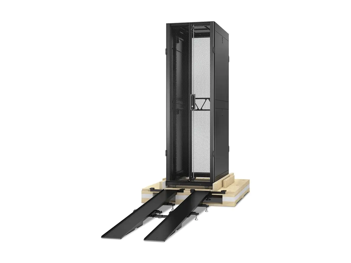 APC NetShelter SX Gen 2 - Schrank Netzwerkschrank - 600 W x 1200 T mm, 1134 kg, Stoßverpackung - bodenstehend - Schwarz - 42HE - 48.3 cm (19") AR3300SPB2