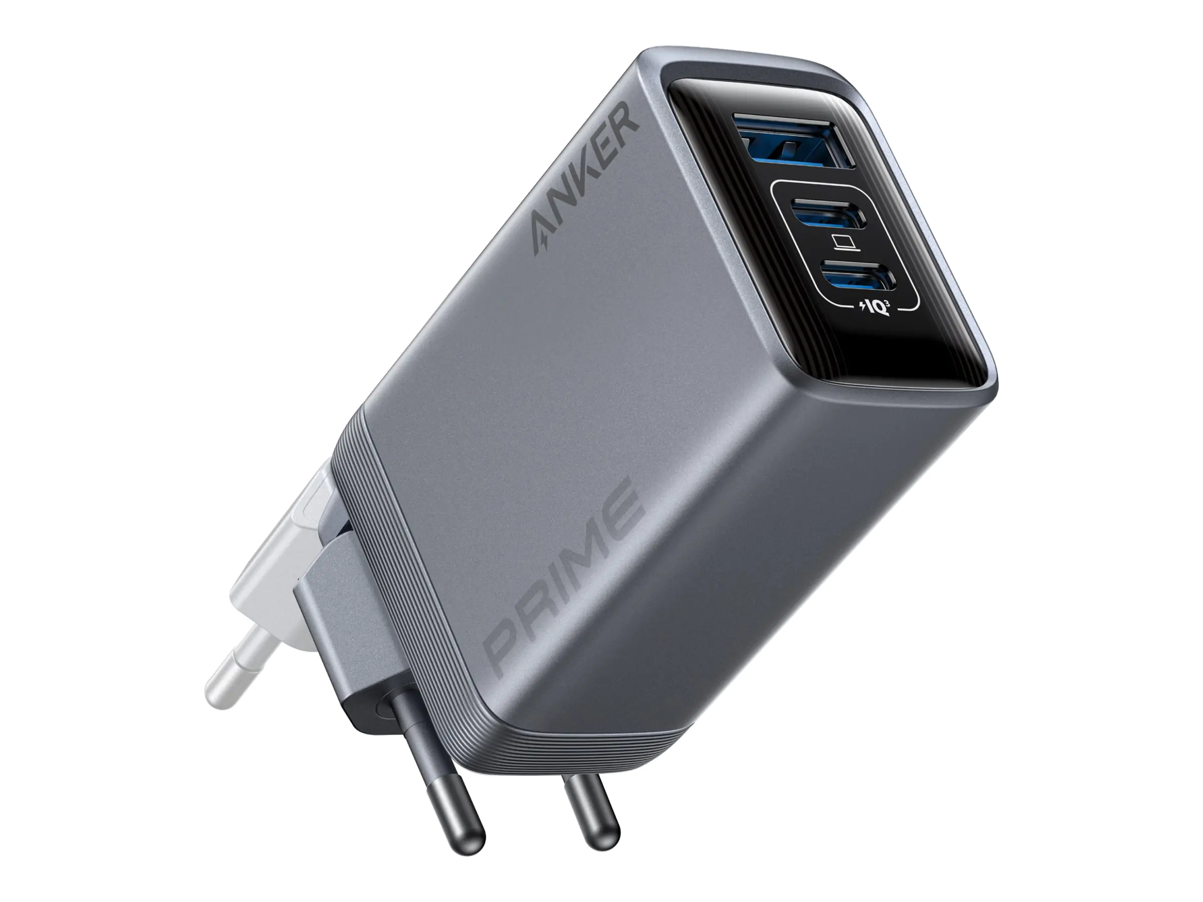 Anker Innovations Anker Prime - Netzteil - GaN - 100 Watt - 5 A - 3 Ausgabeanschlussstellen (2 x US