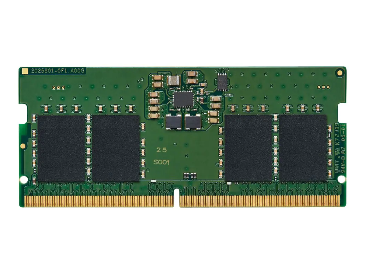 Kingston ValueRAM - DDR5 - Kit - 16 GB: 2 x 8 GB - SO DIMM 262-PIN - 4800 MHz / PC5-38400 - CL40 - 1.1 V - ungepuffert - non-ECC