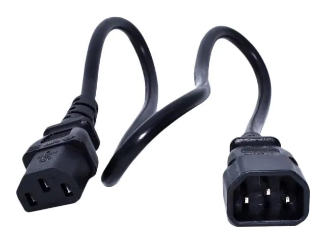 Zebra - Stromkabel - power IEC 60320 C13 zu IEC 60320 C14 - 50 cm