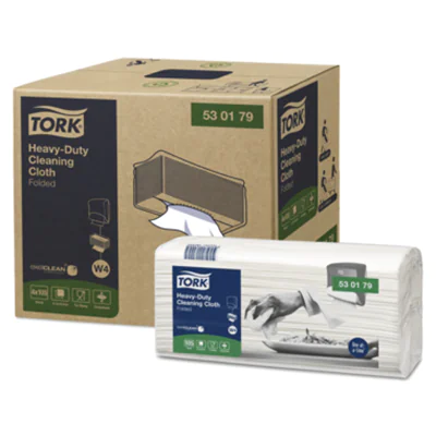 Tork Wischtuch Extra Stark 35,5 x 10,8 cm (B x L) Papier weiß 150 St./Pack.