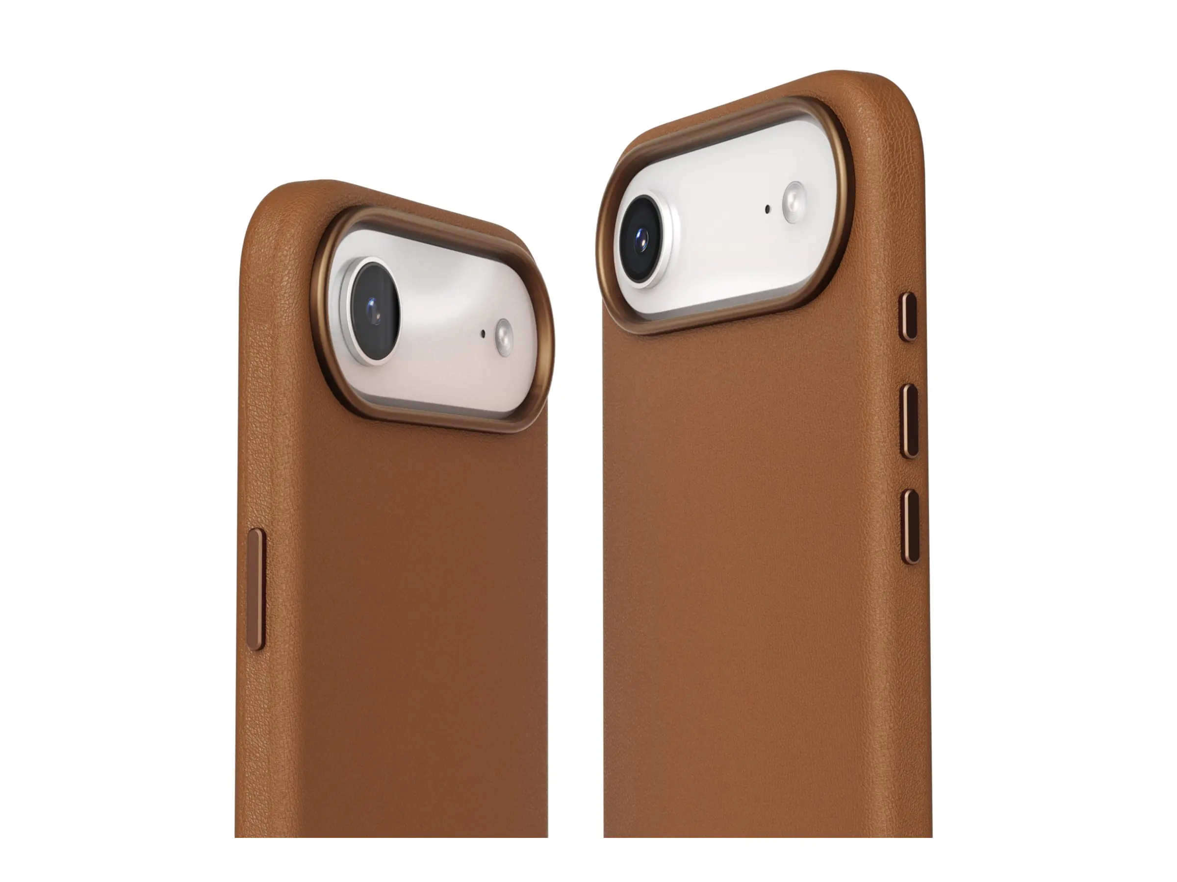 Vonmählen Kunstleder-Case für iPhone 17 Air braun