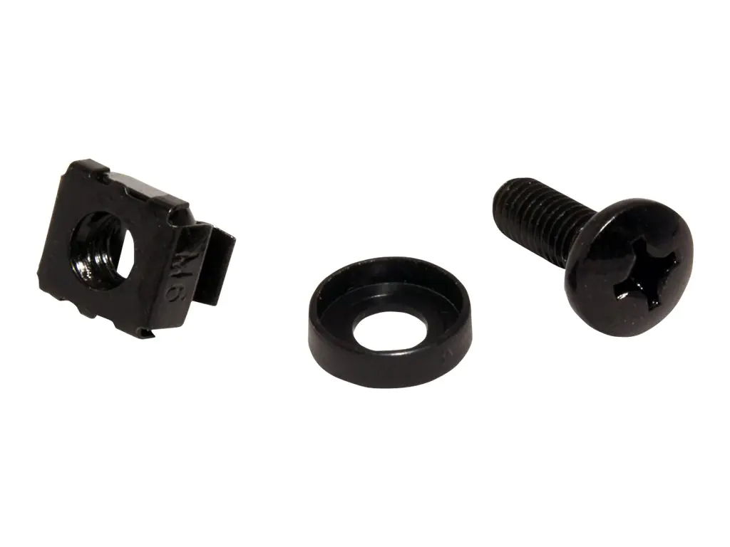 Roline - Befestigungsmaterialien für Rack-Montage - Schwarz - 48.3 cm (19")