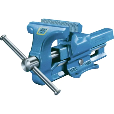 Heuer Parallelschraubstock Front 100100 Backen 100mm Spannw. 125mm