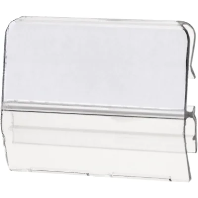 HAN Vollsichtreiter 3,4 x 2,5 cm (B x H) Hart-PVC transparent 10 St./Pack.