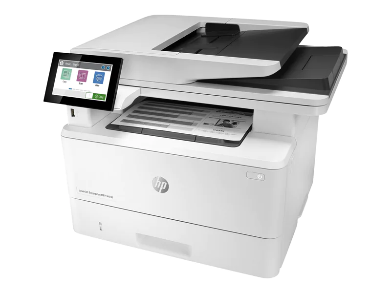 HP LaserJet Enterprise MFP M430f - Multifunktionsdrucker - s/w - Laser - 216 x 297 mm (Original) - A4 (Medien) - bis zu 38 Seiten/Min. (Kopieren) - bis zu 40 Seiten/Min. (Drucken) - 350 Blatt - 33.6 Kbps - USB 2.0, Gigabit LAN, USB 2.0-Host