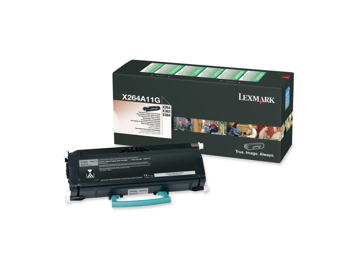 Lexmark Toner X264A11G schwarz 3.500 Seiten 1 Stück