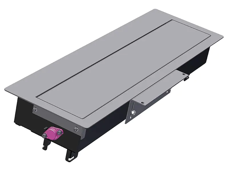 Bachmann TOP FRAME unsymmetrischer Rahmen, 8-fach, silber