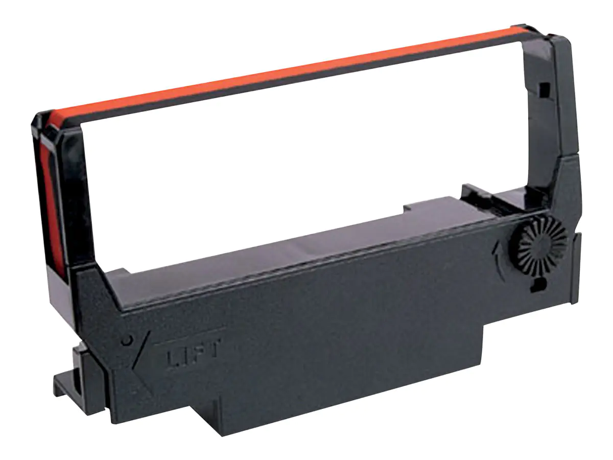 Epson Farbband C43S015376 ERC 38 BR Nylon Gr. 655 schwarz/rot 1,5 Mio. Zeichen