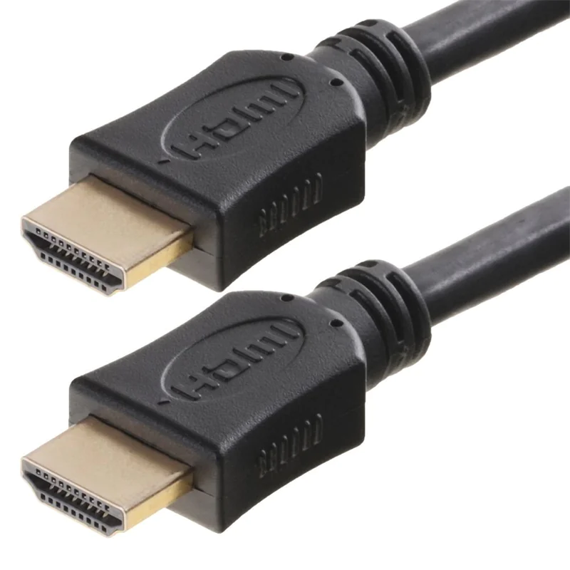 Helos - HDMI mit Ethernetkabel - HDMI (M) bis HDMI (M) - 5 m - Schwarz