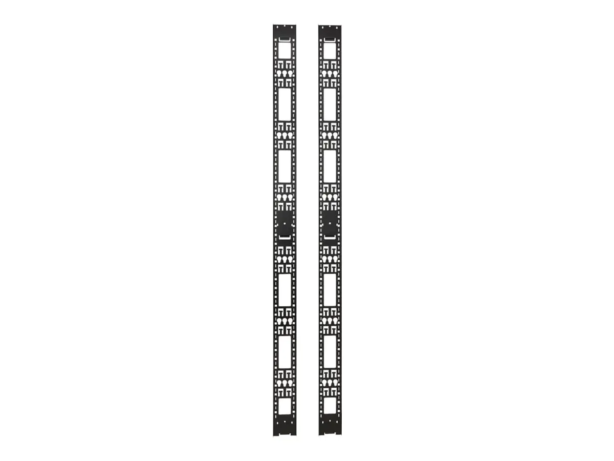 Tripp Eaton Tripp Lite Series 48U Rack Enclosure Server Cabinet Vertical Cable Management Bars -