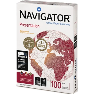 Navigator Presentation - 120 Mikron - weiß 82437A10S
