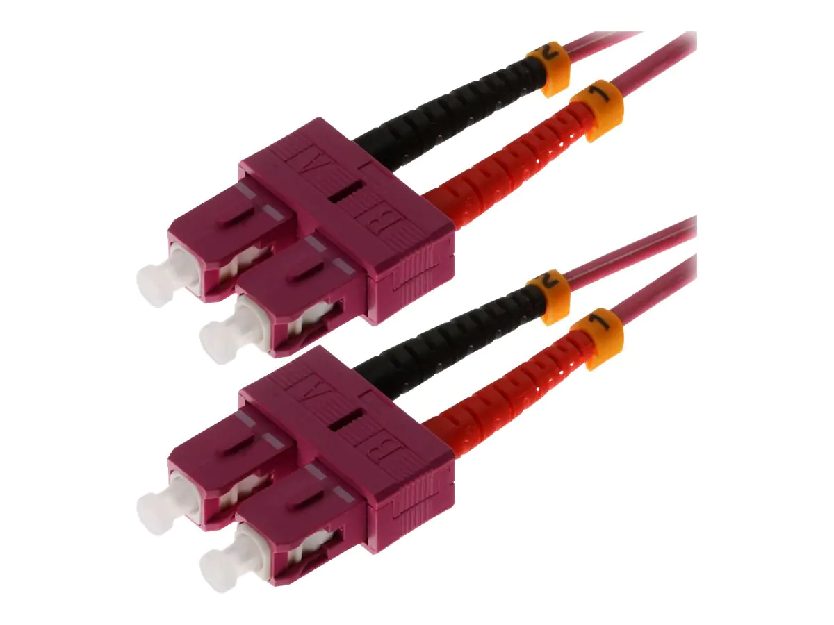 Helos Patch-Kabel - SC multi-mode (M) zu SC multi-mode (M) 115818