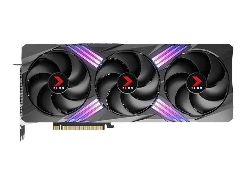 PNY XLR8 GeForce RTX 4080 16GB Gaming VERTO EPIC-X RGB Triple Fan - Grafikkarten - GeForce RTX 4080 - 16 GB GDDR6X - PCIe 4.0 x16 - HDMI, 3 x DisplayPort