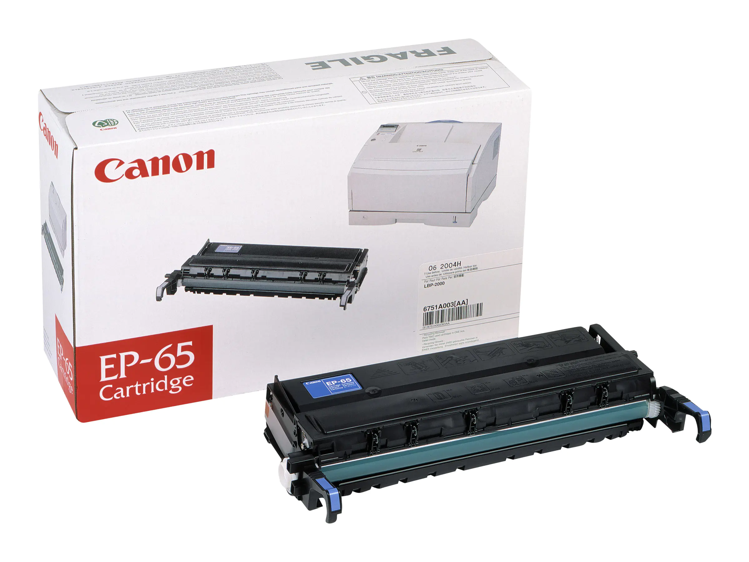 Canon EP-65 - Schwarz - Original - Tonerpatrone - für LBP-2000, 2000 N