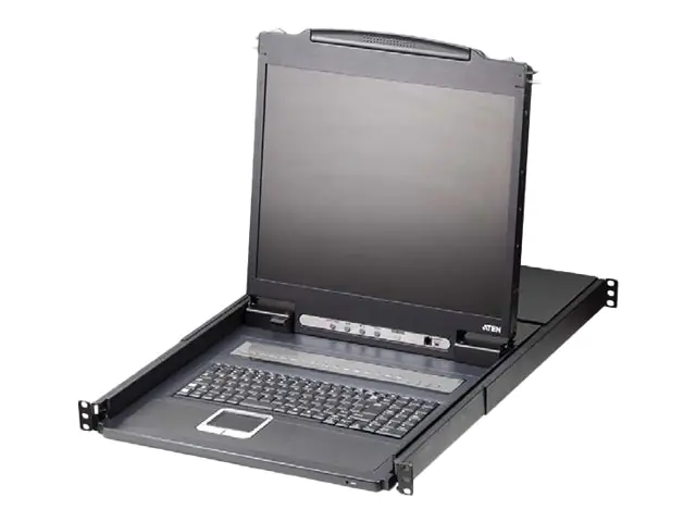 ATEN LCD KVM Switches CL1308N - KVM-Konsole mit KVM-Switch - 8 Anschlüsse - PS/2, USB - 48.3 cm (19") CL1308N-ATA-EG