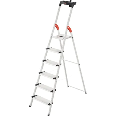 Hailo Stehleiter L80 ComfortLine 8040-607 6Stufen