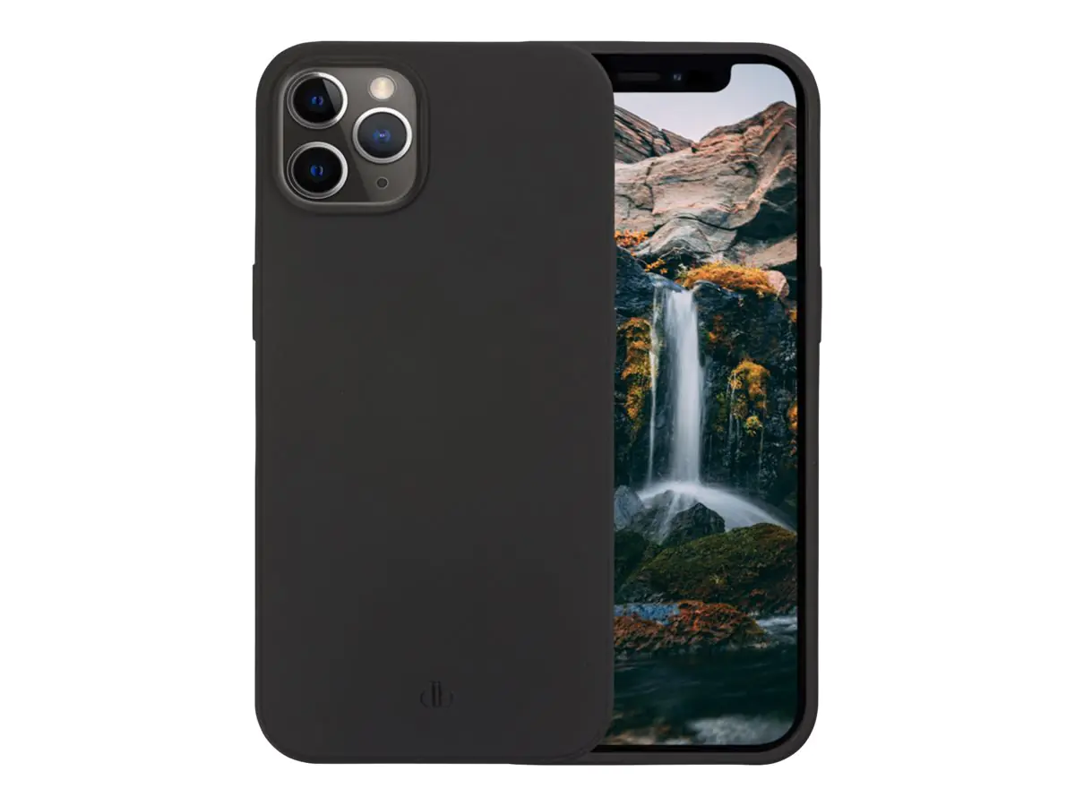 dbramante1928 Greenland - Hintere Abdeckung für Mobiltelefon - Snap-on - 100 % recycelter Kunststoff - Night Black - für Apple iPhone 13 Pro Max