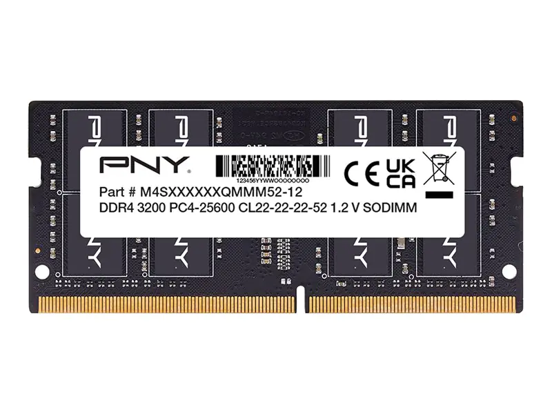 PNY Performance - DDR4 - Modul - 16 GB - SO DIMM MN16GSD43200-TB