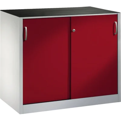 C+P Werkzeugschrank 206609S10068 Schiebetür 1000x1200x600mm lgr/rrt