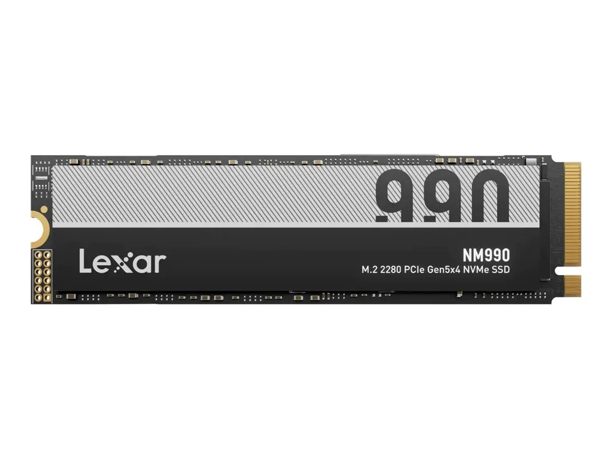 Lexar NM990 - SSD - 2 TB - intern - M.2 2280 - PCI Express 5.0 x4 (NVMe) LNM990X002T-RNNNG