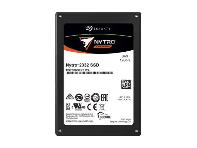 Seagate Nytro 2332 XS3840SE70124 - SSD - 1.92 TB - intern - 2.5" (6.4 cm) - SAS 12Gb/s